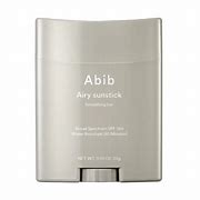 Protetor Solar ABIB Airy Sunstick SPF 50PA++++Sem cor - Pele oleosa  e mista