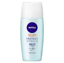 Protetor Solar Nivea UV Protect Water Milk Mild SPF 50+ PA +++ ( Físico- Mineral ) Fluido - Ideal para peles oleosas