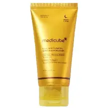 Máscara Facial Noturna - Medicube Kojic Acid Turmeric Night Wrapping Mask 75ml - Lançamento