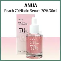 Sérum Anua 70+ Peach 70+ Niacin - 30 ml - Luminosidade - elasticidade - hidratação - manchas e poros
