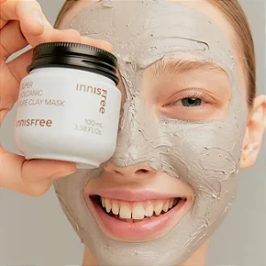 Máscara facial Super Volcanic Clay Mask Innisfree 100 ml