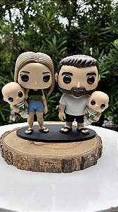 Personalizado Casal + 2 criança