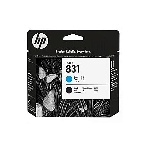 Cabeçote Plotter HP Látex 831 - CZ677A Ciano e Preta