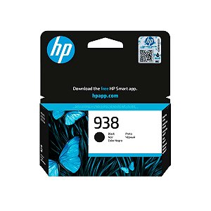 CARTUCHO DE TINTA HP 938 4S6X8PL PRETO 28,5ML