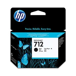 Cartucho de Plotter HP 711 CZ133AB Preto
