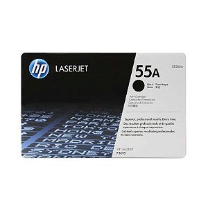 Toner HP 55A – CE255A Preto