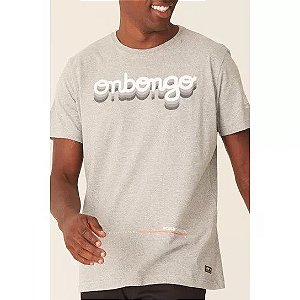 Camiseta Onbongo Masculina Cinza - Surf Street Camisetas Calças Blusas  Bermudas Bonés Acessorios