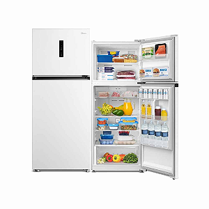 Refrigerador 2P 411 Litros - Frost Free, Painel Touch, Chiller Box Extra Frio - Midea