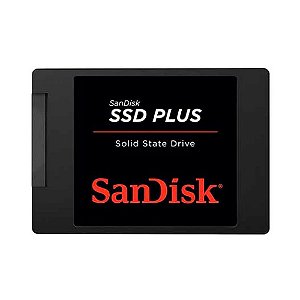 SSD Plus 240GB SDSSDA240G, Leitura 530MB/s, Gravação 440MB/s - SanDisk