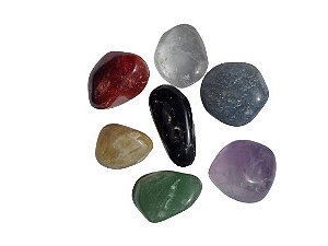Kit de Pedras naturais sete Chakras - Naturezza