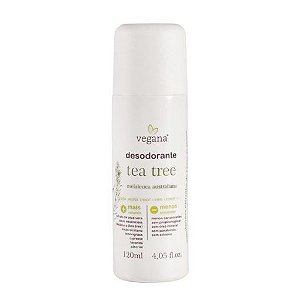 Desodorante Natural spray Tea Tree - Vegana WNF 120ml