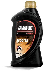 Óleo Lubrificante Yamalube Semi-Sintético SCOOTER 4T, 10-W40, 1Lt, Original Yamaha