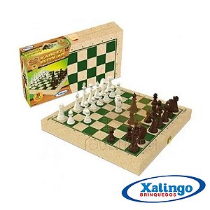 Oficial Jogo D/ Ludo C/ 4 Dados Grande Estojo 31 X 31 X 2cm