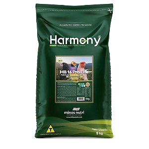 Harmony HB 16 Pro Life Farinhada Branca Para Umedecer 5kg val.12/12/24