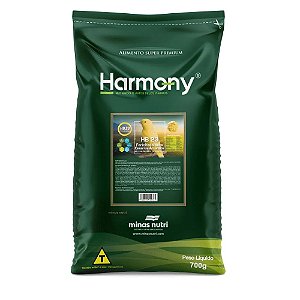 Harmony HB 23 Yellow Nutrititon Farinhada para Canários Amarelos 700g val.28/6/24