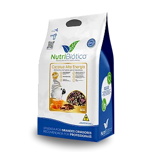 Nutribiótica Super Premium Cacatua Alta Energia