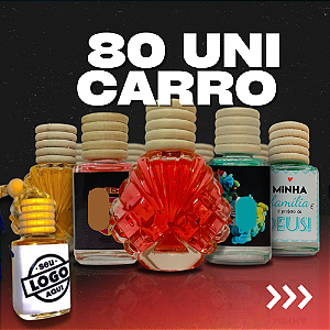 80 Aromatizantes Carro