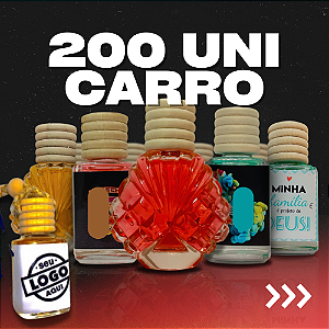 200 Aromatizantes Carro