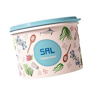 Tupperware Caixa de Sal 1,3kg Floral