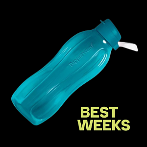 Tupperware Eco Garrafa 1,5 Litros Azul Turmalina