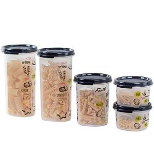 Tupperware Modular Redondo Decorado 6 Pecas