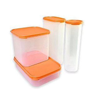 Tupperware Kit Modular 4 Pecas