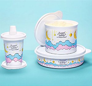 Tupperware Kit Tupper Baby 3 Pecas