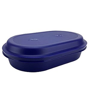 Tupperware Travessa Actualité Oval Azul