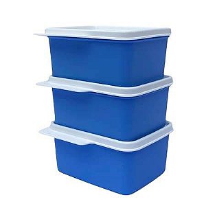 Tupperware Kit Basic Line 500ml Azul