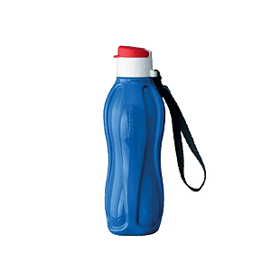 Tupperware Eco Garrafa Plus 500ml Azul Tricolor
