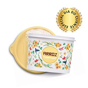 Tupperware® Caixa de Arroz Floral 2kg