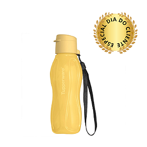 Tupperware Eco Garrafa Plus 310ml Amarela Beijinho
