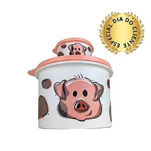 Tupperware Kit Fazendinha Porquinho 2 Pecas