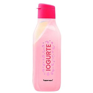 Tupperware Eco Garrafa Iogurte Quadrada Plus 1 Litro