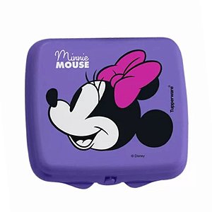 Tupperware Porta Sanduíche Disney Minnie Quadrado