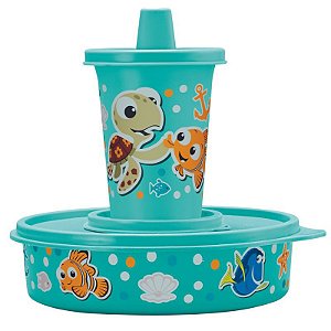Tupperware Kit Pratinho e Copinho Procurando Nemo