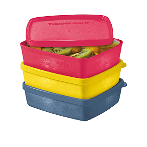 Tupperware Kit Mini Jeitosinho 250ml 3 Pecas