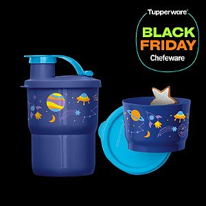 Tupperware® Kit Potinho e Copinho com Bico Cosmo