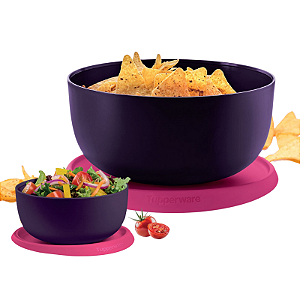 Tupperware Kit Tigela Toque Mágico 550ml + 4,3L
