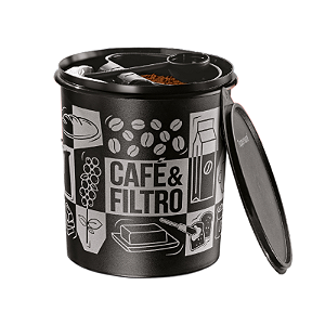 Tupperware Caixa Café e Filtro 3,7 Litros Pop Box