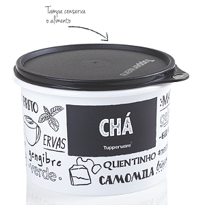 Tupperware Tupper Caixa de Chá PB