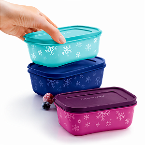 Tupperware Kit Freezer Line 3 Pecas