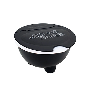 Tupperware Chef Saleiro Preto e Branco 450g
