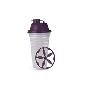 Tupperware Quick Shake 500ml Roxo beringela