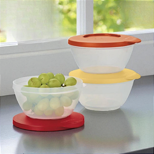 Tupperware Kit Pote Style 3 peças