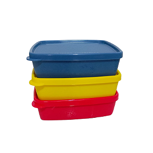 Tupperware Kit Mini Jeitosinho 250ml 3 Pecas