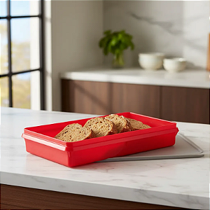 Tupperware Refri Box 1.4ml Pitanga (Vermelha)