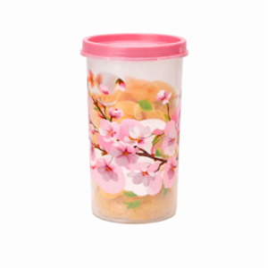 Tupperware Modular Redondo Flor de Cerejeira 650ml Nº 3