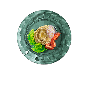 Tupperware Kit Prato Prisma Verde Policarbonato 2 Pecas