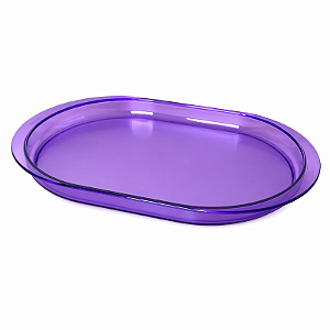 Tupperware Bandeja Premier Oval Roxa